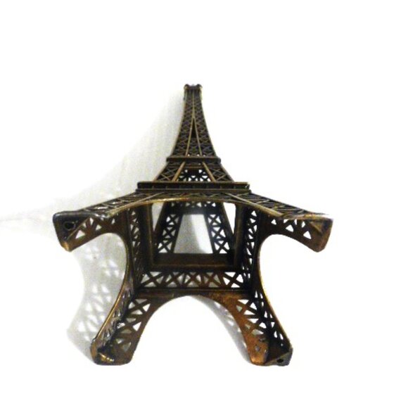 7" All Metal EIFFEL TOWEL Paper Weight ? Model Building City France - Picture 3 of 7
